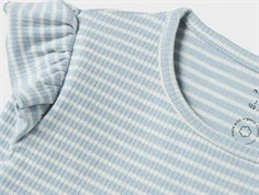 Name It subdued blå/jet stream stribet top